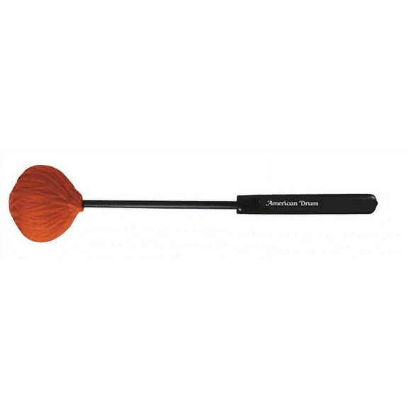 American Drum P35 Punkinhead Soft Yarn Bass Bar Mallet, Single