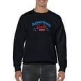 thumbnail image 1 of American Dude 4Th July Sweatshirt Men -Image by Shutterstock, Male 4X-Large, 1 of 4