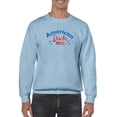 thumbnail image 1 of American Dude 4Th July Sweatshirt Men -Image by Shutterstock, Male Medium, 1 of 4
