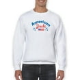 thumbnail image 1 of American Dude 4Th July Sweatshirt Men -Image by Shutterstock, Male x-Large, 1 of 4