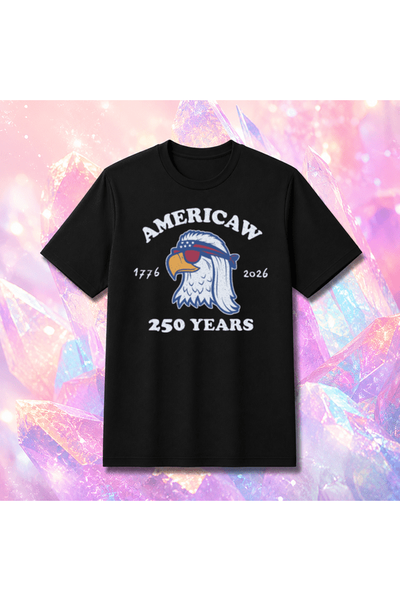 American Eagle 250 Years 1776-2026 Patriotic Unisex T-Shirt, S-5XL