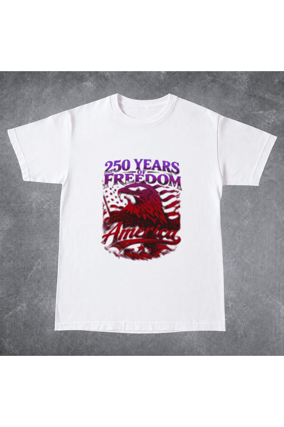 American Eagle 250 Years of Freedom July 4th 2026 Pride Unisex T-ShirtPlus Size S–5XL Available