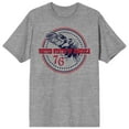 thumbnail image 1 of American Eagle 76 Crew Neck Short Sleeve Athletic Heather Men's T-shirt, 1 of 3
