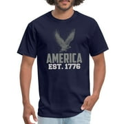 American Eagle, America Est 1776 Unisex Men's Classic T-Shirt