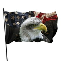American Eagle Flag 3x5 Double Sided Freedom Flag USA Memorial Day 4th July Independence Day 9/11 Flag Durable Fade 3x5 Ft