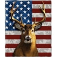 thumbnail image 1 of American Eagle Fleece Blanket for Bed, 50" x 60" Eagle Fleece Throw Blanket for Men, Women and Kids - Super Soft Plush Eagle Blanket Throw Print Blanket for Eagle Lovers, 1 of 5