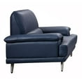 thumbnail image 1 of American Eagle Furniture Leather Accent Chair in Navy Blue, 1 of 5