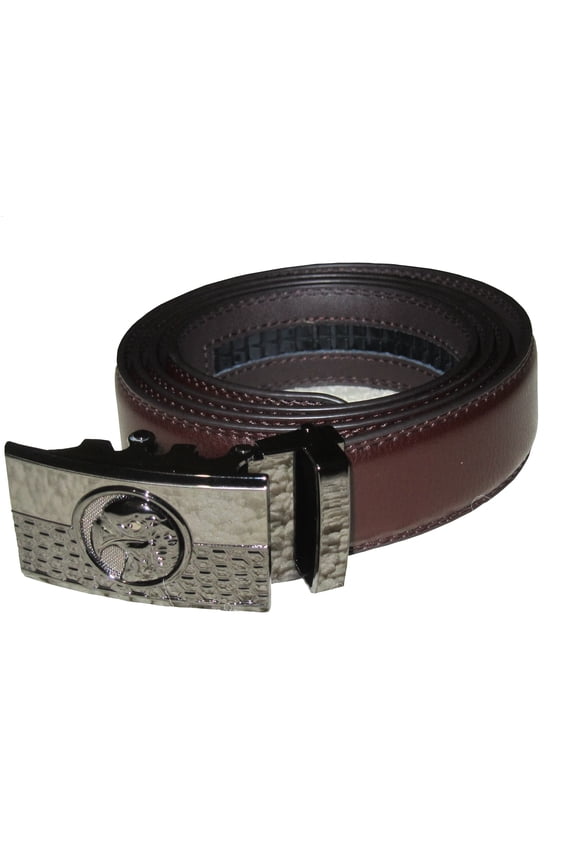 American Eagle Leather Ratchet Belt - Brown-up to 42 in - Riverview Enterprise