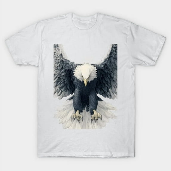 American Eagle Liberty And Justice For All Patriotic USA Flag 4th of July New Unisex T-Shirt, Up to size 5XL - Premium Fabric