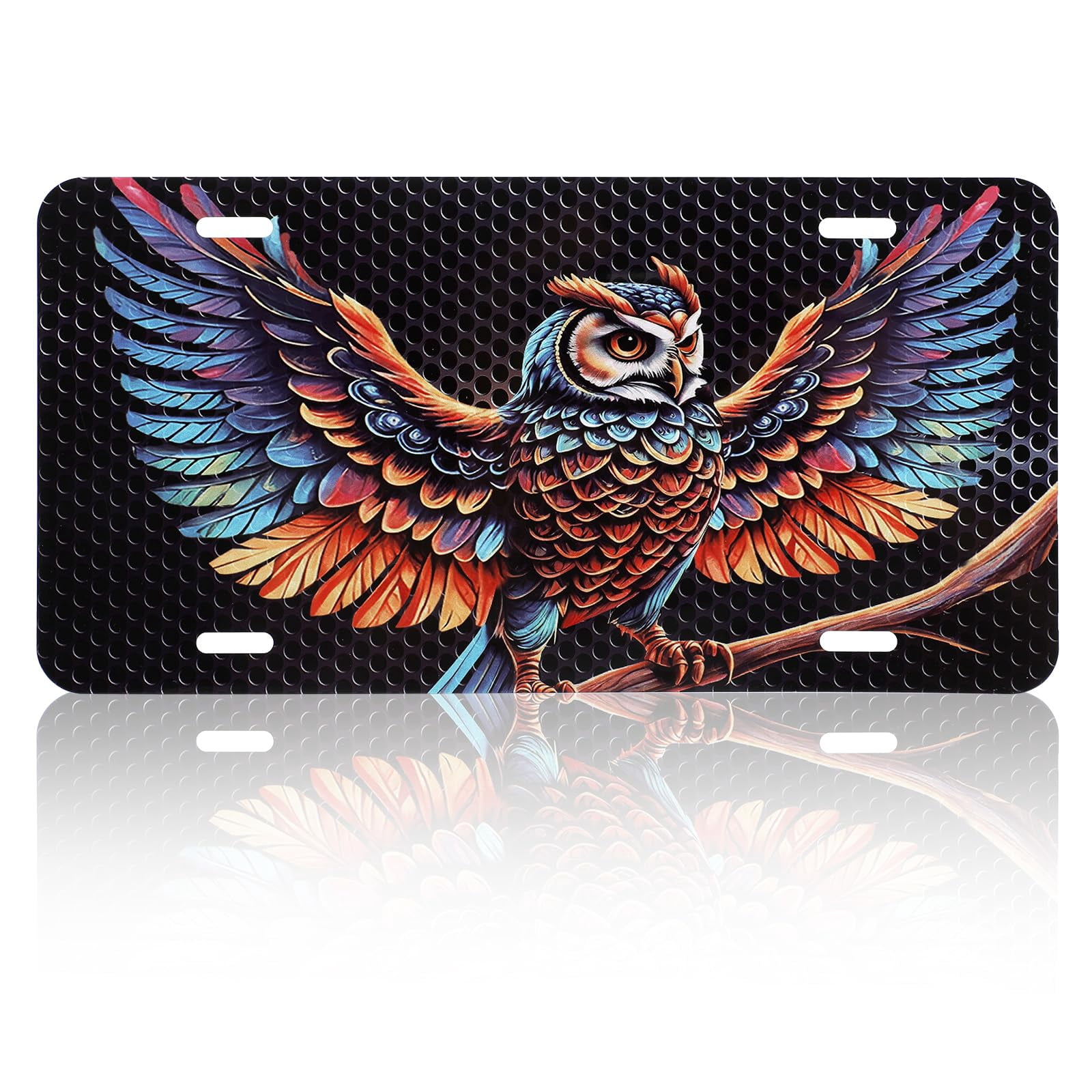 American Eagle License Plate The American Flag Patriotic License Plate ...