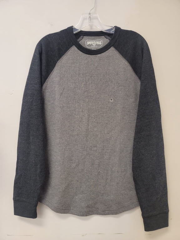 Men's Soft Thermal Gray Shirt, XL
