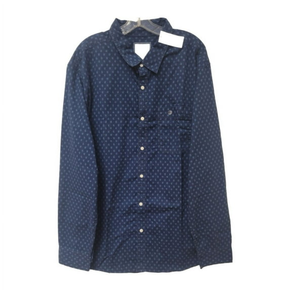 American Eagle Men's Super Soft Navy Shirt, XL