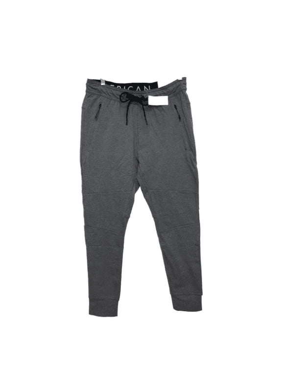 Men's Training Jogger Heather Gray Sweatpants, M