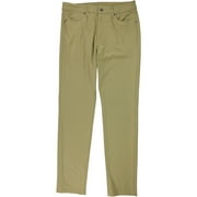 American Eagle Mens Active Flex Casual Trouser Pants, Beige, 26W x 28L