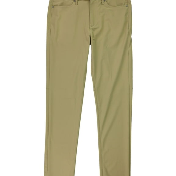 American Eagle Mens Airflex + Casual Trouser Pants, Beige, 28W x 28L