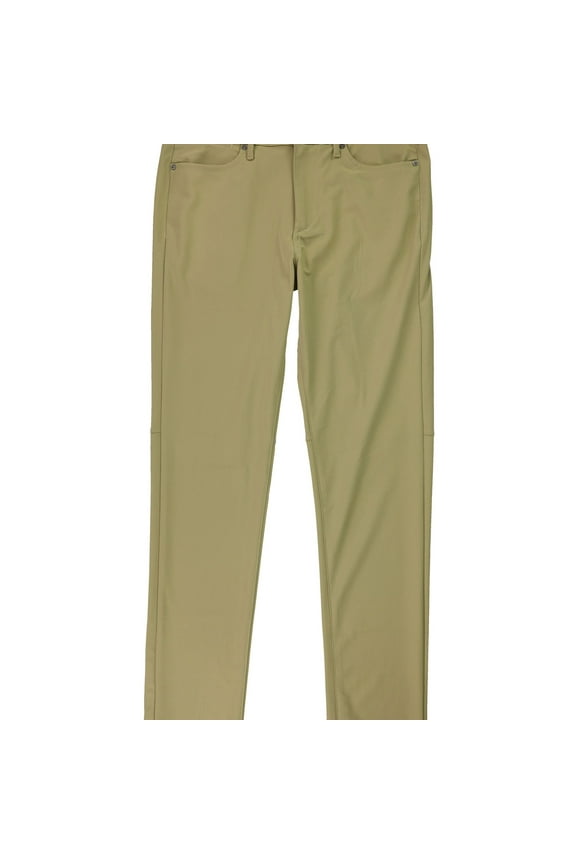 American Eagle Mens Airflex + Casual Trouser Pants, Beige, 30W x 30L