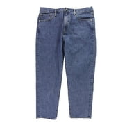 American Eagle Mens Classic Loose Fit Jeans, Blue, 36W x 28L