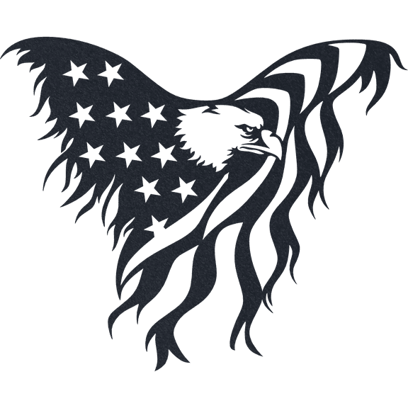 American Eagle - Metal Wall Art