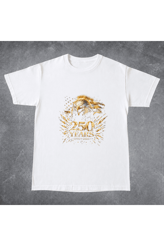 American Eagle Patriotic USA 1776-2026 Vintage Freedom Tee Unisex T-ShirtPlus Size S–5XL Available