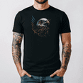 thumbnail image 1 of American Eagle Patriotic USA Wildlife Bird Of Prey Graphic Tee V17853,for unisex up to 3XL, 1 of 2