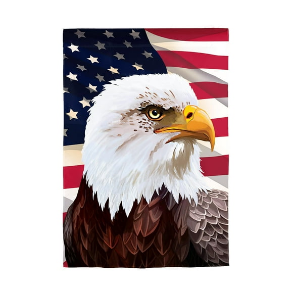 American Eagle Suede House Flag