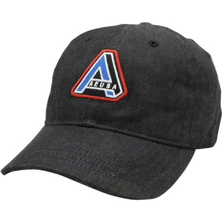 American Eagle Unisex Logo Baseball Cap, Black, S/M