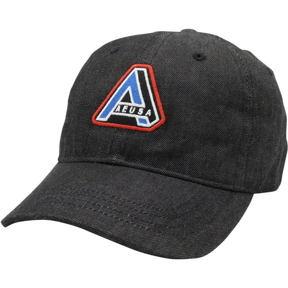 American Eagle Unisex Logo Baseball Cap, Black, S/M