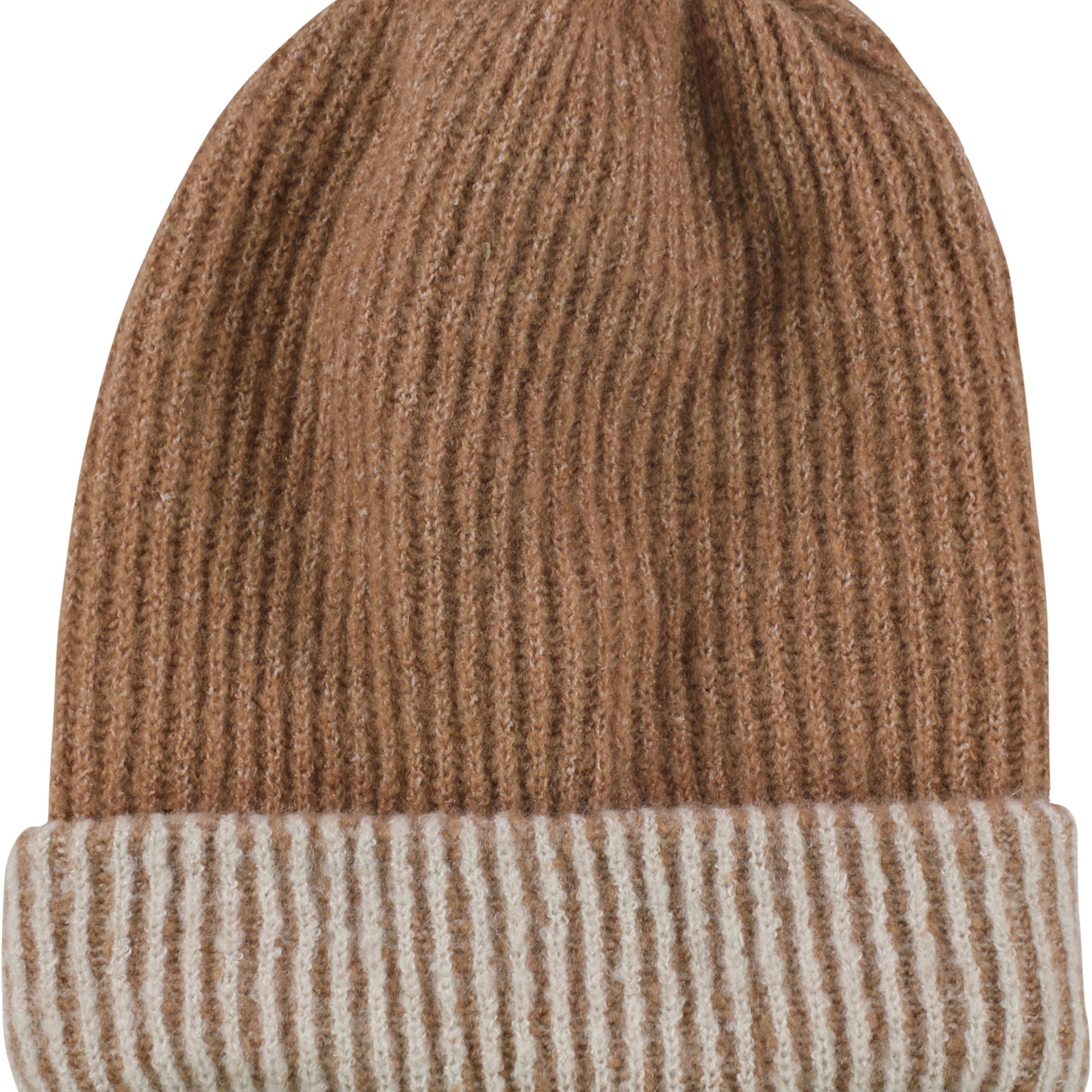 American Eagle Beanie Philadelphia Eagles Heritage Stripe Retro Logo Pom Beanie FOCO main image 2