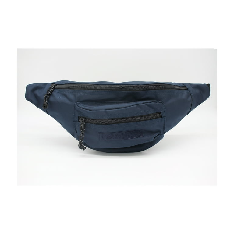 American Eagle Unisex Solid Fanny Lumbar Pack Blue Small 17 in. 22 in. Walmart