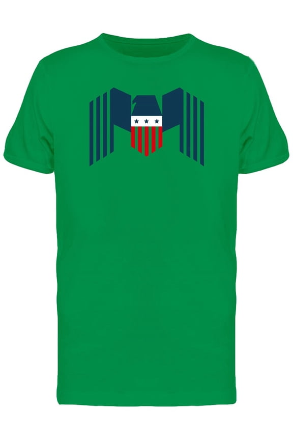 American Eagle With Usa Flags Tee Men's -Image by Shutterstock