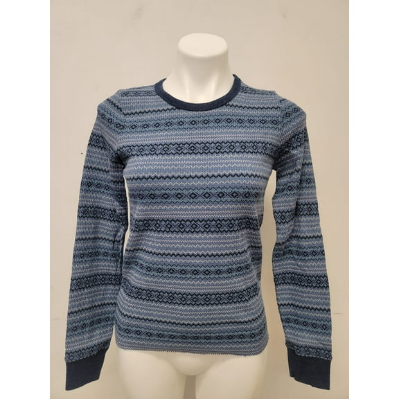 American Eagle Women's Printed Thermal Multi Color Top, M