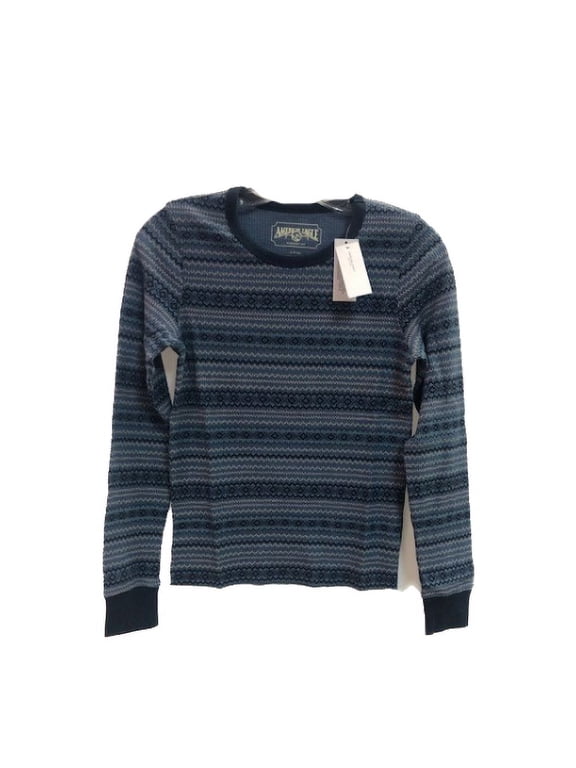 Women's Soft cotton Crew Neck Blue Tee, S
