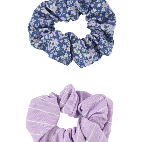 American Eagle Womens 2-Pack Hair Scrunchie, Purple