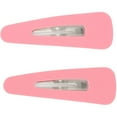 thumbnail image 1 of American Eagle Womens 2-Pack Solid Hair Barrette, Pink, One Size, 1 of 2