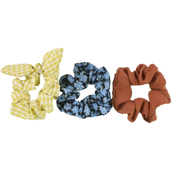 American Eagle Womens 3-Pack Hair Scrunchie, Multicoloured