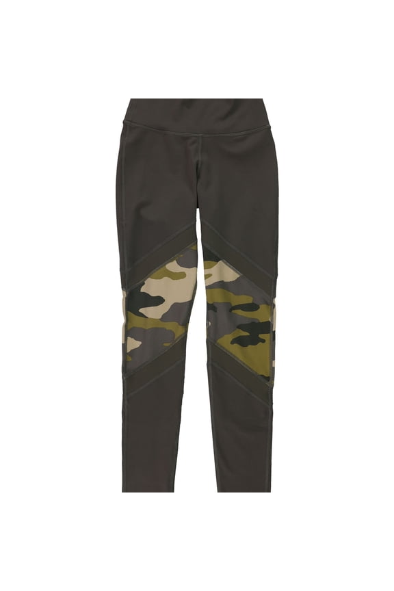 American Eagle Womens Camo Accent Casual Leggings, Green, Small