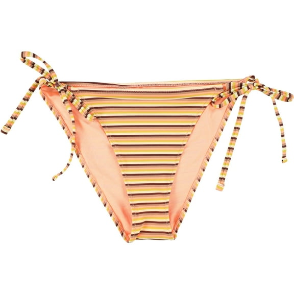 American Eagle Womens Cheeky Bikini Swim Bottom, Orange, Large