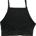 thumbnail image 1 of American Eagle Womens Crochet Lace Bralette, Black, X-Small, 1 of 2