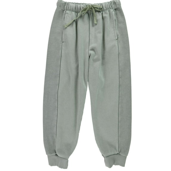 American Eagle Womens Drawstring Casual Jogger Pants, Green, Small