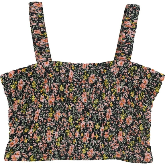American Eagle Womens Floral Tube Top, Multicoloured, Medium