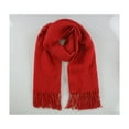thumbnail image 1 of American Eagle Womens Frindge Scarf, Red, One Size, 1 of 2