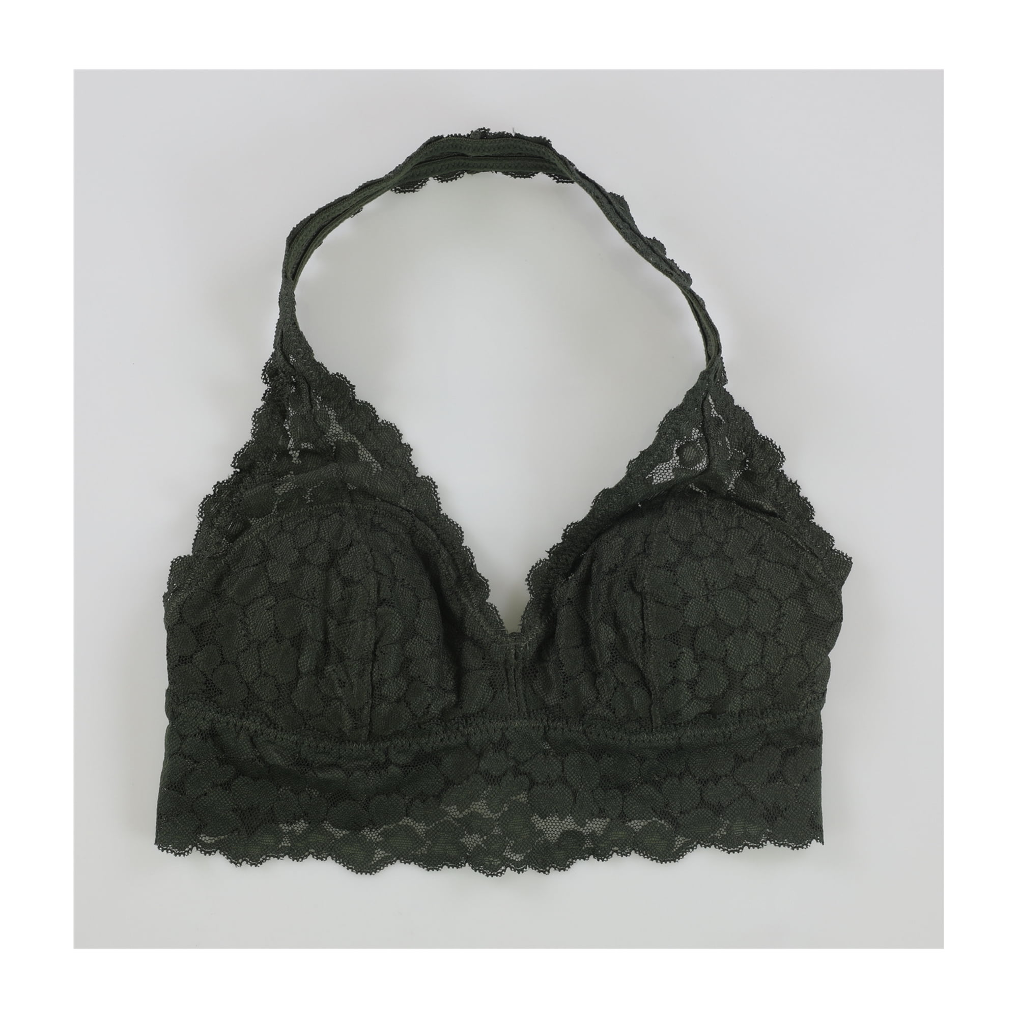 Women's Underwire Lace Unlined Everyday Bra Minimizer Full Coverage  Bralette 46C