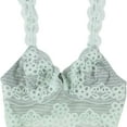 thumbnail image 1 of American Eagle Womens Lace Bralette, Green, X-Small, 1 of 2
