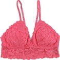 thumbnail image 1 of American Eagle Womens Lace Bralette, Pink, X-Small, 1 of 2