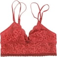 thumbnail image 1 of American Eagle Womens Lace Bralette, Red, X-Small, 1 of 2