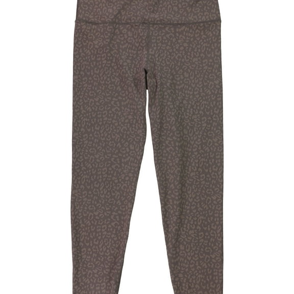 American Eagle Womens Leopard Casual Leggings, Brown, X-Large