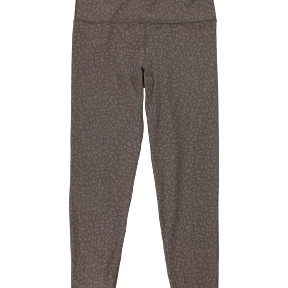 American Eagle Womens Leopard Casual Leggings, Brown, X-Large