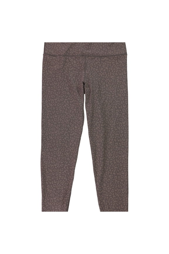 American Eagle Womens Leopard Casual Leggings, Brown, X-Large