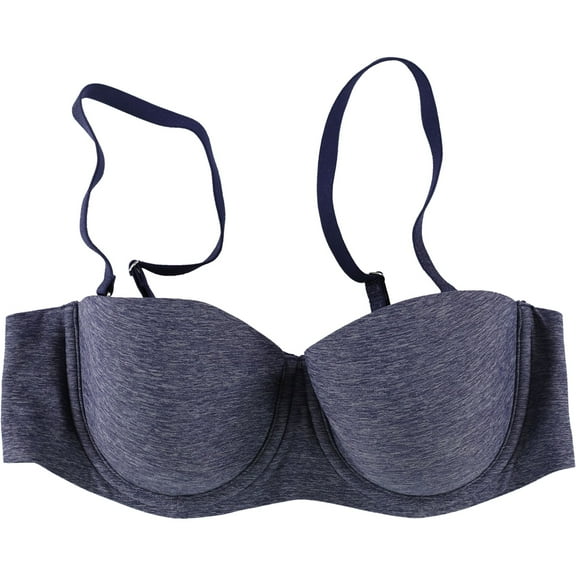American Eagle Womens Lightly Lined Demis Bra, Blue, 32C