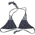 thumbnail image 1 of American Eagle Womens Macrame Bikini Swim Top, Blue, X-Small, 1 of 2
